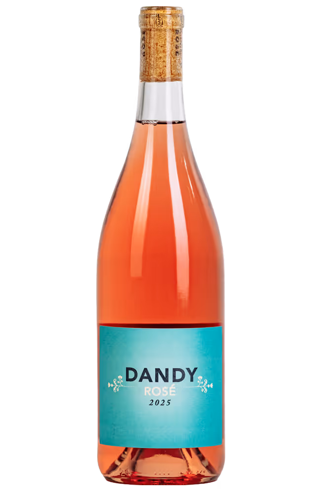 2025 Dandy Rosé bottle, Wine for the People's flagship label